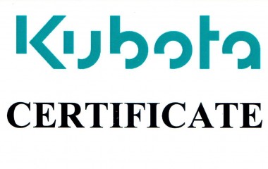 Сертификация по двигателям Kubota V3800 DI, для погрузчиков MERLO.